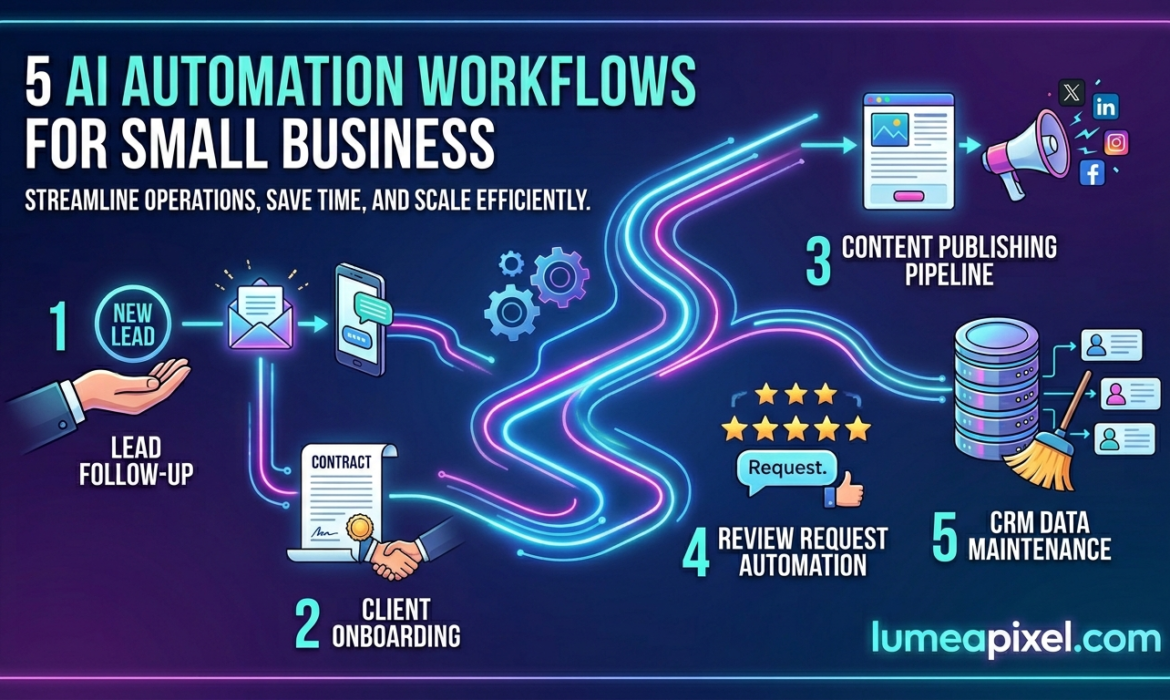 5 AI Automation Workflows Every Small Business Should Have Running Right Now